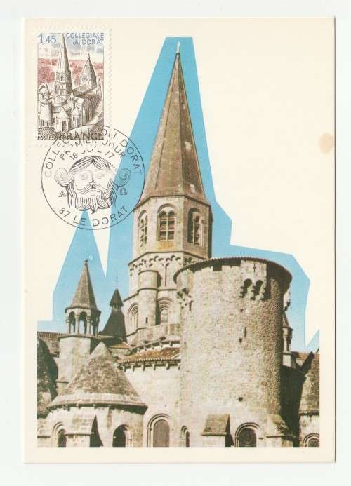 1977 France 16/07/77 La Collegiale St-Pierre Maxicard