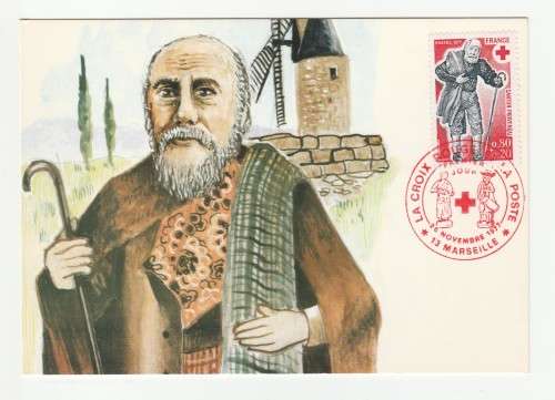 1977 France 26/11/77 Santon De Provence Maxicard