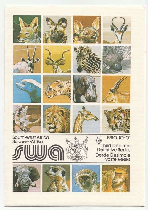 1980 South-West Africa Third Decimal Definitive Series FDC 30