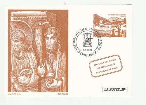 2001 France 01/01/01 Saint-Guilhem-le-Desert Souvenir