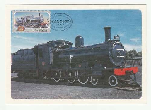 1983 RSA Postcard Steam Locomotives Set