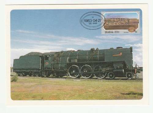 1983 RSA Postcard Steam Locomotives Set