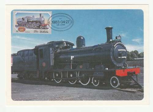 1983 RSA Postcard Steam Locomotives Set