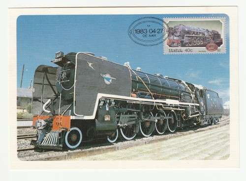 1983 RSA Postcard Steam Locomotives Set