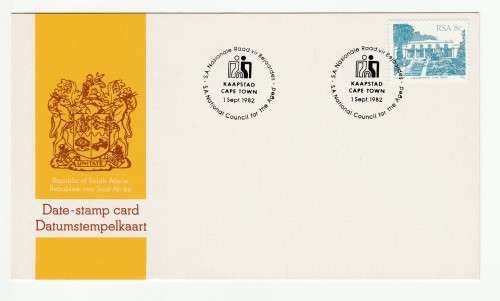 1982 RSA National Council for the Aged/Year of the Aged Date-stamp Card