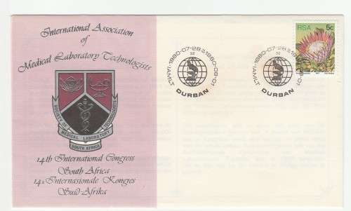 1980 RSA 14th IAMLT Congress (International Association of Medical Laboratory Technologists) Commemo