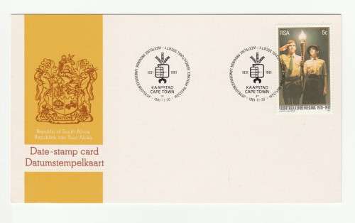 1981 RSA Western Province Agricultural Society Commemorative Cover and Date-stamp Card Set