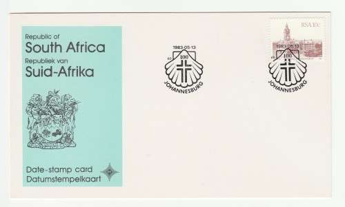 1983 RSA Methodist Centenary Thanksgiving Commemorative Cover and Date-stamp Card Set