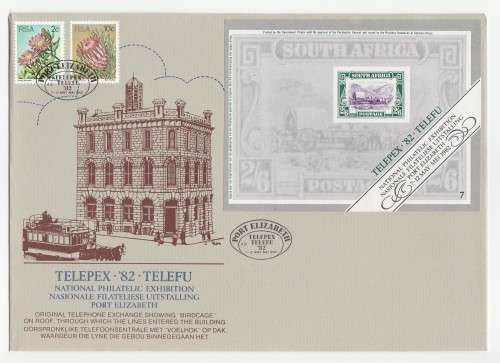 1982 RSA TELEPEX `82 Commemorative Cover