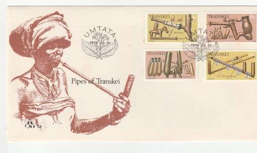 1978 Transkei Pipes of Transkei FDC 1.8