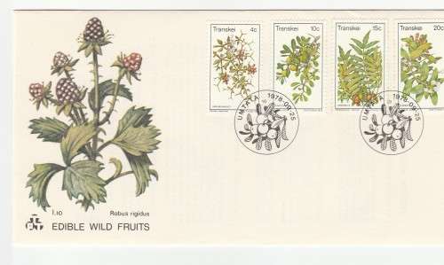 1977 Transkei Edible Wild Flowers FDC 1.10