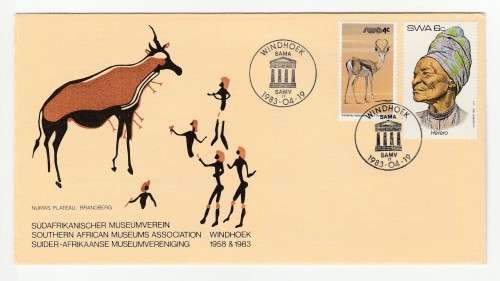 1983 South-West Africa Southern African Museums Association Commemorative Cover