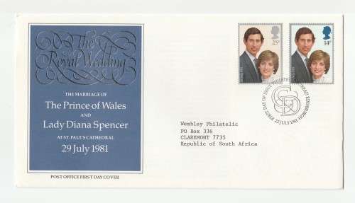 British 1981 The Royal Wedding Cover