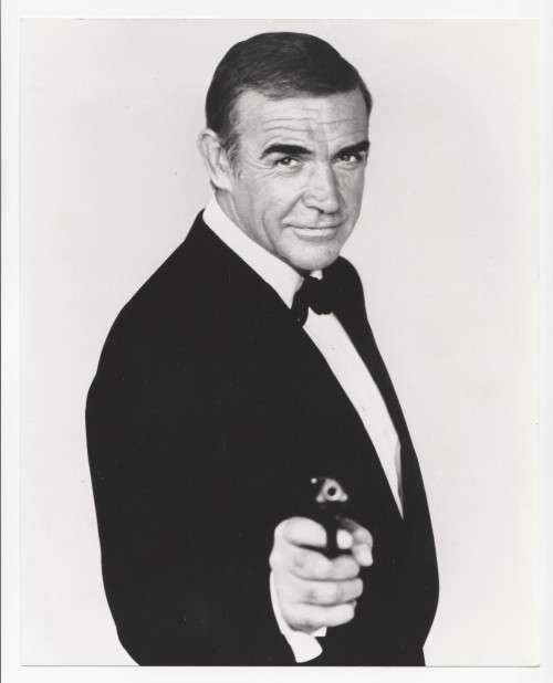 Vintage Press Photograph Newspaper Archive - Sean Connery - Never say never again 1983