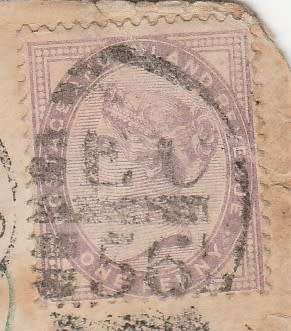 1881 - 1901 GB Penny Lilac Postage and Inland Revenue Stamp *16dots