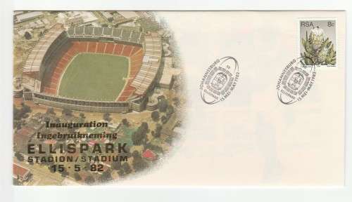 1982 RSA Inauguration of Ellispark Stadium Commemorative Cover and Date-stamp Card 50 Set