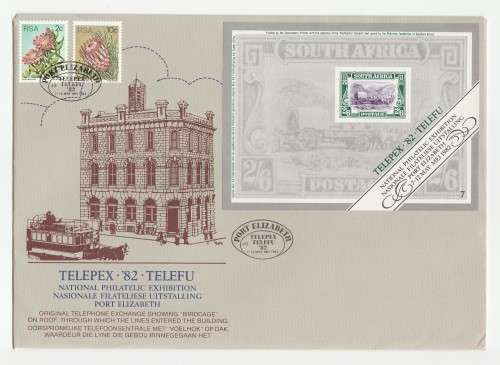 1982 RSA TELEPEX Commemorative Covers and Date-stamp Card Set