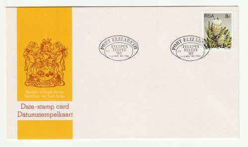 1982 RSA TELEPEX Commemorative Covers and Date-stamp Card Set