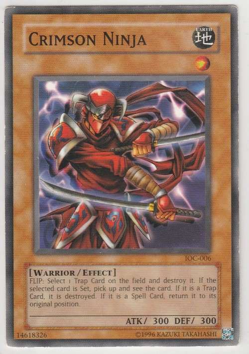 Yu-Gi-Oh! - Crimson Ninja - Invasion of Chaos (IOC-006) - Common