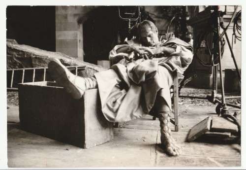 Vintage Press Photograph Newspaper Archive - Charlton Heston - 19.4.1972