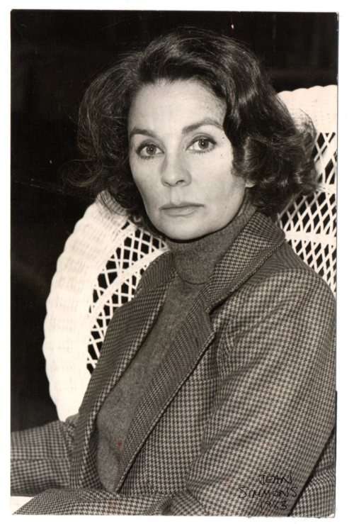 Vintage Press Photograph Newspaper Archive - Jean Simmons - 12.2.1983