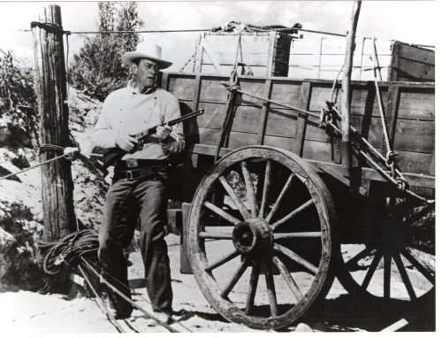 SAUK SABC Press Photograph Newspaper Archive - John Wayne - 1 April 1989