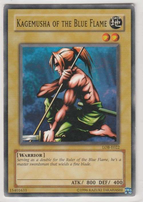 Yu-Gi-Oh! - Kagemusha of the Blue Flame - Legend of Blue Eyes White Dragon (LON-E022) - Common