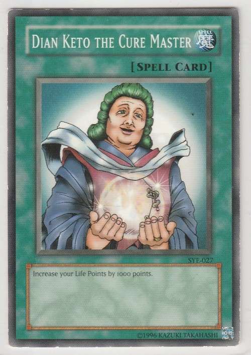 Yu-Gi-Oh! - Dian Keto The Cure Master - Starter Deck: Yugi Evolution (SYE-027) - Common