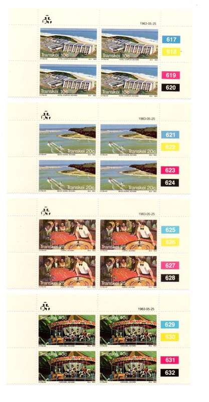 Transkei 1983/05/25 The Wild Cost Holiday Complex, Mzamba Control Block Set
