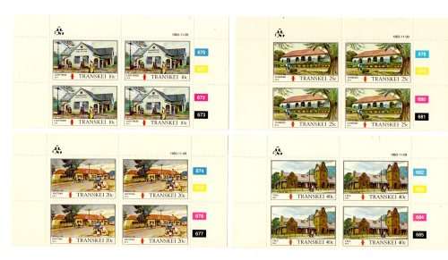 Transkei 1983/11/09 Post Offices Control Block Set
