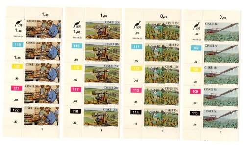 Ciskei 1982/08/20 Pineapples Control Block Set
