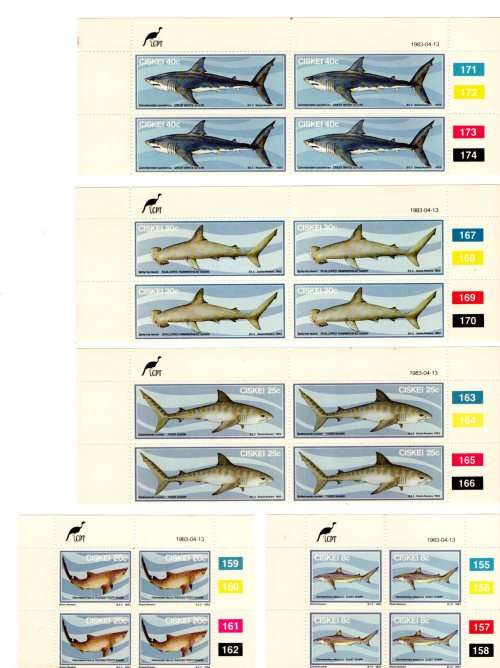 Ciskei 1983/04/13 Sharks Control Block Set