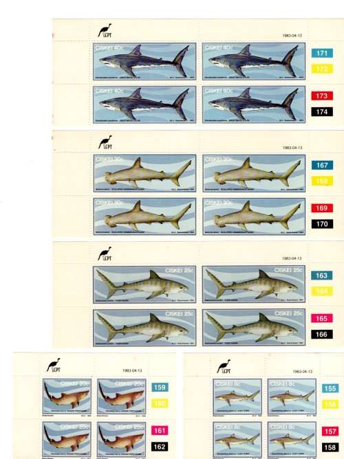Ciskei 1983/04/13 Sharks Control Block Set