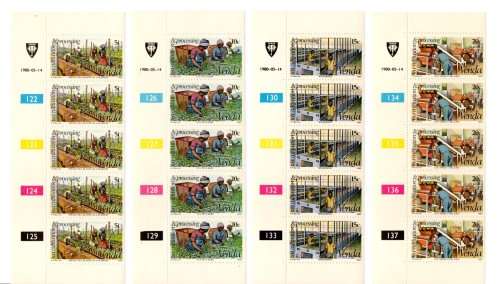 Venda 1980/05/14 Tea Cultivation Control Block Set
