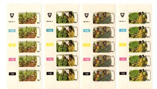 Venda 1980/08/13 Banana Cultivation Control Block Set