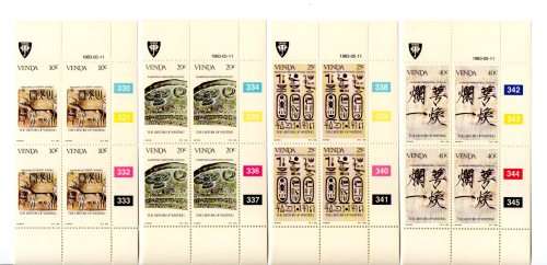 Venda 1983/05/11 History of Writing Control Block Set