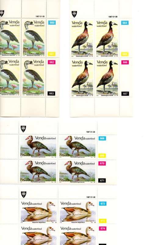 Venda 1987/01/08 Waterfowl Control Block Set