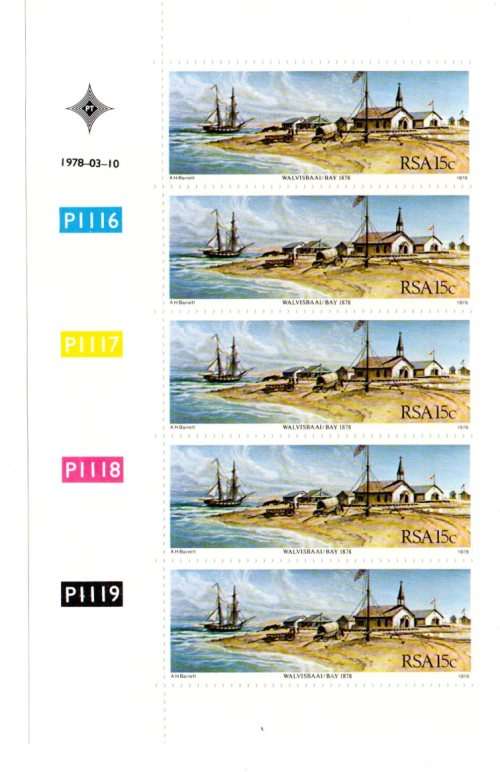 RSA 1978/03/10 Walvisbaai/Bay Control Block Set