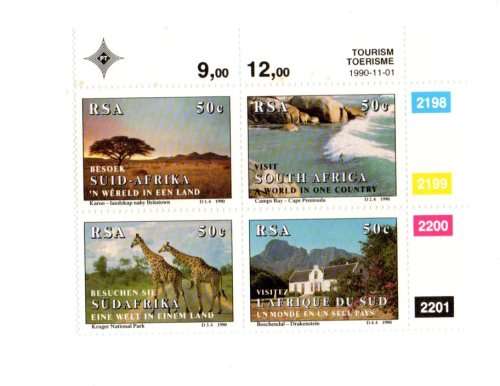 RSA 1990/11/01 Tourism Control Block Set