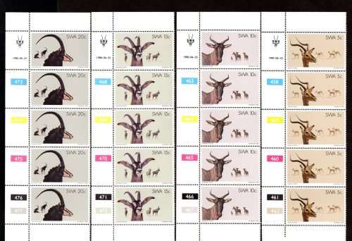 SWA 1980/06/25 Nature Conservation and Tourism Control Block Set