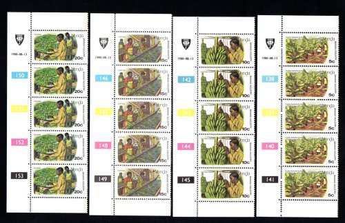 Venda 1980/08/13 Banana Cultivation Control Block Set