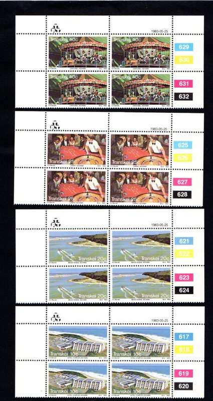 Transkei 1983/05/25 The Wild Cost Holiday Complex, Mzamba Control Block Set