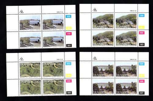 Transkei 1986/07/24 Hydro-Electric Power Stations Control Block Set