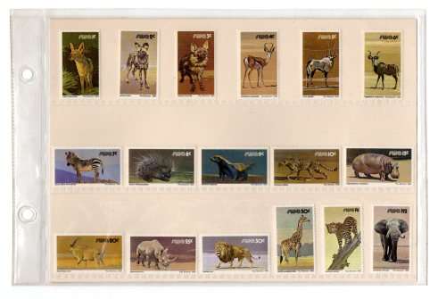 SWA 1980 Third Decimal Definitive Series excluding Coil Stamps