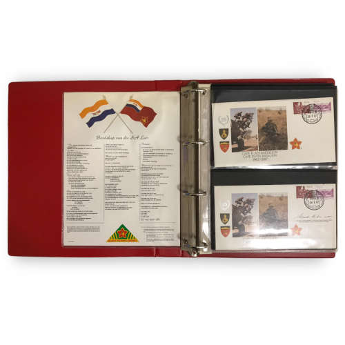 1987 - 88 RSA Army Commemorative Cover # 1 - 16 File *Signed