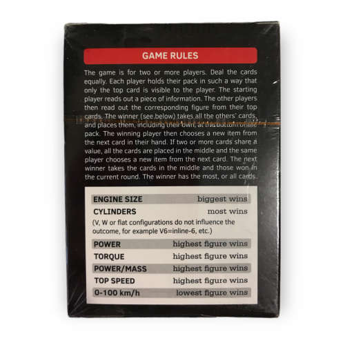Car Trump Cards - Super Bakkies (Factory Sealed)