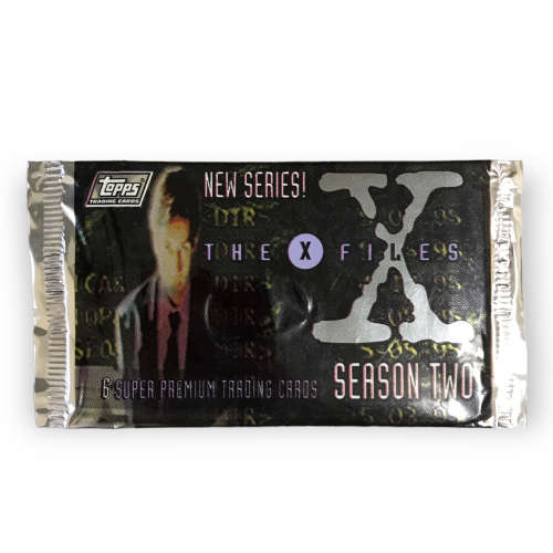 Topps Trading Cards - The X-Files 6 Super Premium Trading Cards Season 2 (Factory Sealed)