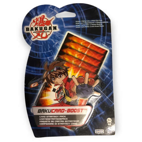 Sega Toys 2009  - Bakugan Battle Brawlers BakuCard - Boost (Factory Sealed)