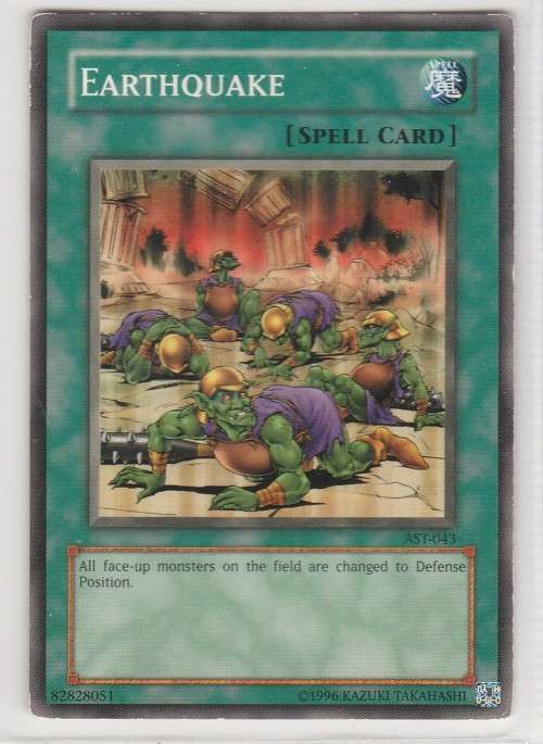Yu-Gi-Oh! - Earthquake - Ancient Sanctuary (AST-043) - Common