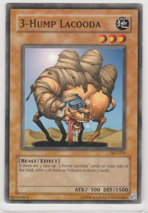 Yu-Gi-Oh! - 3-Hump Lacooda - Ancient Sanctuary (AST-070) - Common